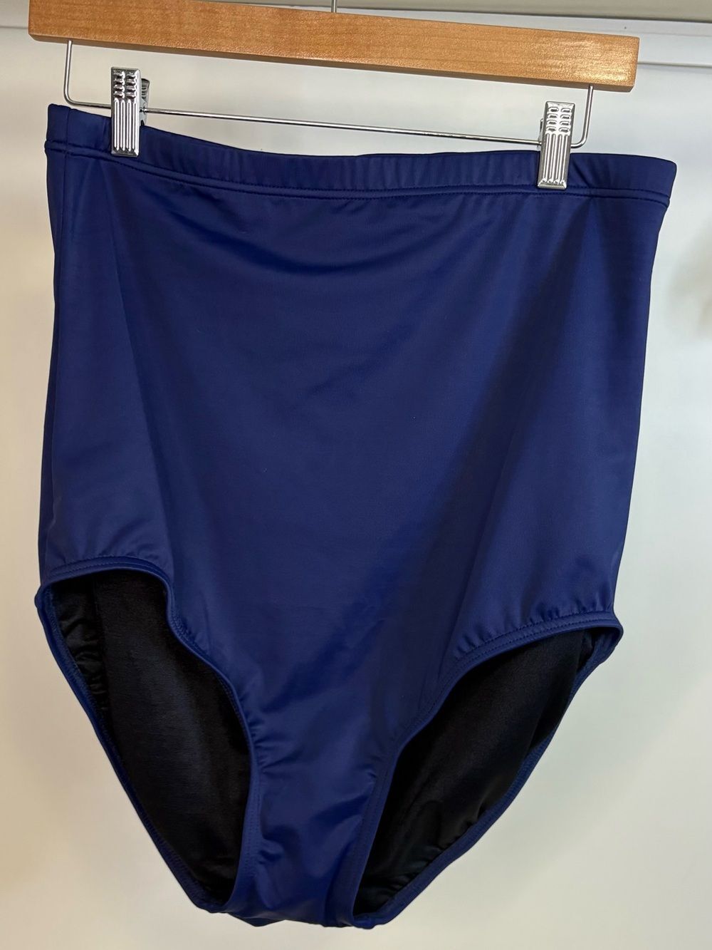 NWT - Dreamsuit Ulta High-Waist Navy Blue Swim Bottoms sz 12